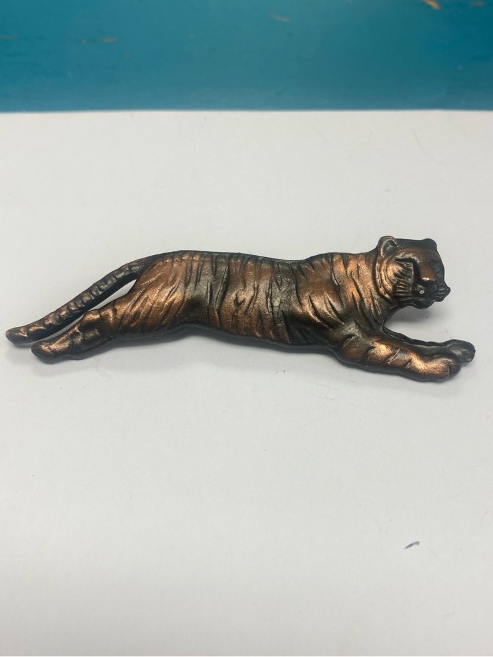 Vintage tiger brooch